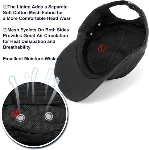 Water Resistant Mens Military Cadet Army Caps Womens Quick Dry Flat Top Dad Hats in Saudi Arabia