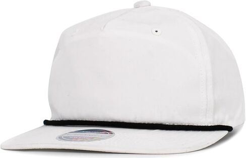 KBETHOS® Classic 5 Panel Peached Cotton Blend Golf Rope Snapback Cap in Saudi Arabia