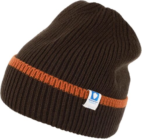 Concept One National Parks Foundation Patch Knit Beanie 2-Pack, Stripe Cuffed Winter Hat Set for Adults, Cold Weather Gear in Saudi Arabia
