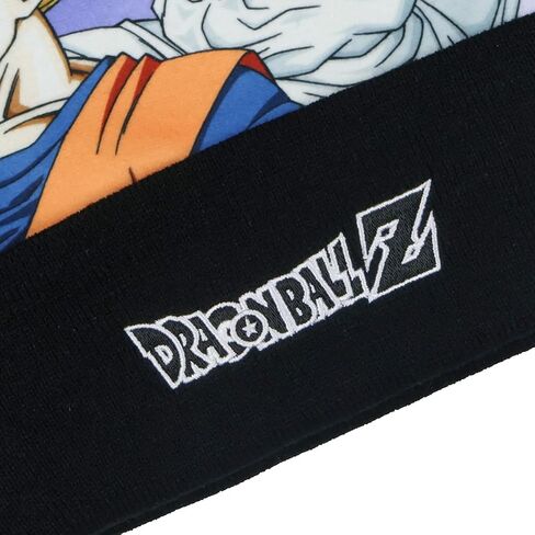 قبعة Dragon Ball Z Beanie Super Saiyan Goku Gohan من الصوف المحبوك ذات أساور متعددة الألوان in Kuwait