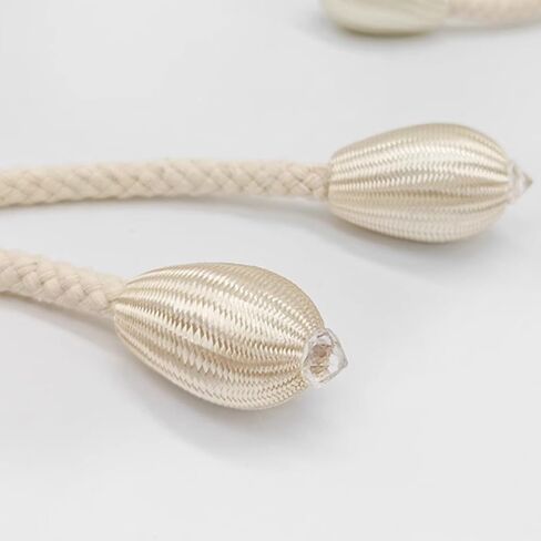 2PCS Drawstring Curtain Ties – Delicate and Sophisticated Window Dressing Accessories for a Touch of Elegance and Enhanced Living Experience,Suitable for Your Home and Office Decor in Saudi Arabia