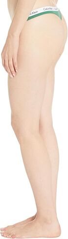 Calvin Klein Carousel 3-Pack Thong Foliage Green/Natural Grey/Charcoal Heather SM (Women's 4-6) in Saudi Arabia