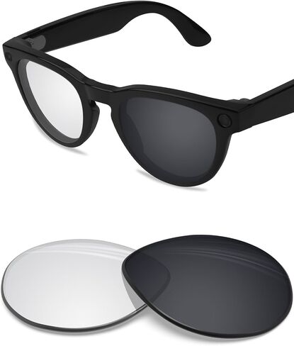 BLAZERBUCK Anti-salt Polarized Replacement Lenses for RayBan Meta Headliner RW4013F (Gen 2) 51mm AI Glasses in Saudi Arabia
