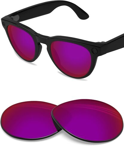 BLAZERBUCK Anti-salt Polarized Replacement Lenses for RayBan Meta Headliner RW4013F (Gen 2) 51mm AI Glasses in Saudi Arabia