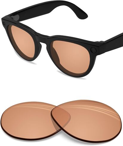 BLAZERBUCK Anti-salt Polarized Replacement Lenses for RayBan Meta Headliner RW4013F (Gen 2) 51mm AI Glasses in Saudi Arabia