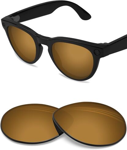 BLAZERBUCK Anti-salt Polarized Replacement Lenses for RayBan Meta Headliner RW4013F (Gen 2) 51mm AI Glasses in Saudi Arabia