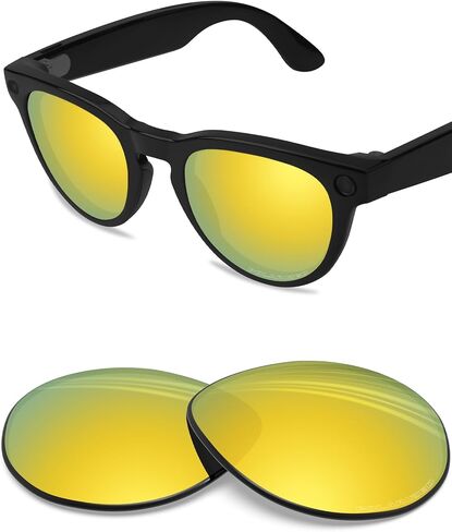 عدسات BLAZERBUCK بديلة مستقطبة مضادة للملح لنظارات RayBan Meta Headliner RW4013F (Gen 2) 51 مم AI in Saudi Arabia
