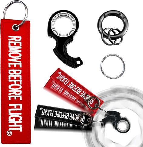 سلسلة مفاتيح LENCLE دوارة بأطراف الأصابع Motoloot دوارة رائعة للدراجات النارية، وحقائب الظهر، والرجال، والدراجات البخارية، وزخرفة الجينز، والسيارات، وهدايا الرجال in Kuwait