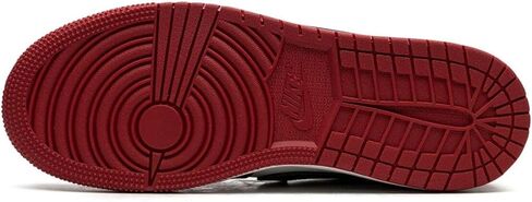 حذاء Jordan 1 Retro Low OG للأطفال الكبار مقاس 5 أبيض/أسود-أحمر فارسيتي in Kuwait