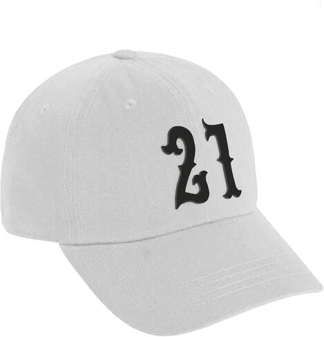 Daxton 3D Vintage Black Custom Number Low Profile قابل للتعديل قبعة بيسبول للأب in Saudi Arabia