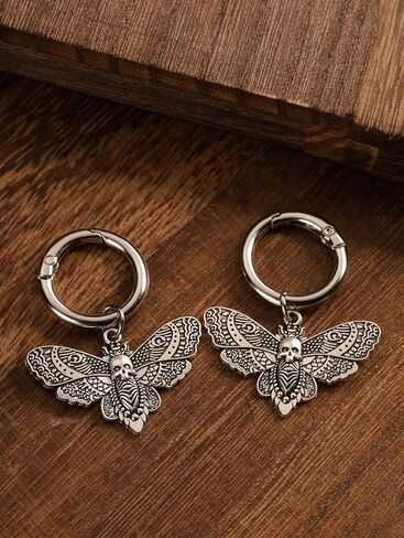 HAQUIL 2PCS Punk Goth Metal Shoe Charm, Gothic Shoe Charms, Boots Pendants, Footwear Jewelry Accessories in Saudi Arabia
