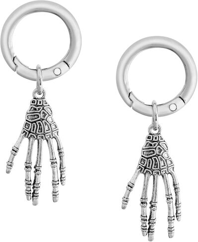 HAQUIL 2PCS Punk Goth Metal Shoe Charm, Gothic Shoe Charms, Boots Pendants, Footwear Jewelry Accessories in Saudi Arabia