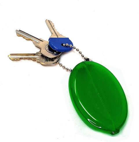 5 Green Coin Purses | Great for Travel | Multi-purpose Durable | Made in USA in Saudi Arabia