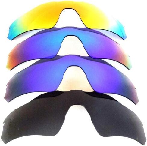 عدسات بديلة لـ Oakley Radar EV Path أسود وأزرق وأخضر وأحمر مستقطبة 4 أزواج. in Kuwait