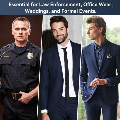 Shirt Stays for Men, Premium Y-Style Adjustable Soft Smooth Elastic Sock Garters with Reinforced Non-Slip Clips, Keep Shirts Tucked, Ideal for Police, Military, and Professionals (1 Pair) in Saudi Arabia
