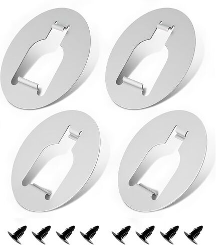 D-Lumina Side Marker Lights Retainer Clips Clearance Lights Assembly for 1999-2010 Fo-rd F250 F350 F450 F550 Super Duty Dually Bed Fender, Replacement for F81Z-15A436-AA, Pack of 4 in Kuwait