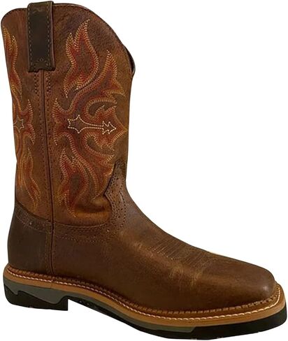 حذاء Justin الرجالي Bolt Western Boot بمقدمة مربعة واسعة - Se4100 in Saudi Arabia
