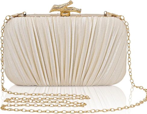 Woven Clutch Purses for Women PU Leather Evening Bag for Wedding Formal Clutch Bride Purses Party Prom in Kuwait