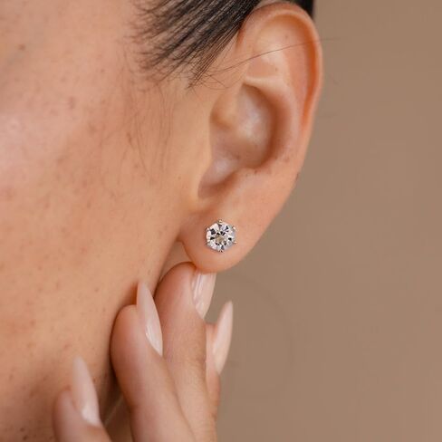 12-Pair Hypoallergenic Stud Earrings Set: Titanium & Surgical Steel Flat Back Labrets with CZ Birthstones, Multi-Piercing Cartilage Earrings for Men Women, Unisex Stackable Set in Saudi Arabia