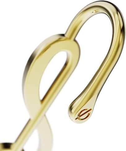 أقراط خطافية Treble Clef Helix - قابلة للتعديل، لا تسبب الحساسية، نمط أساور الأذن للجنسين in Kuwait