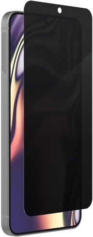 ZAGG Fusion Privacy Anti-Glare Samsung Galaxy S25 Screen Protector - Flexible Hybrid Polymer, Matte Finish, 2-Way Privacy Filter, Recycled Materials, InvisibleShield, Easy Application in Kuwait