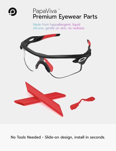استبدال وسادات الأنف وجوارب الأذن المطاطية لـ Oakley RadarLock XL OO9196/RadarLock XL تنفيس OO9196 in Kuwait