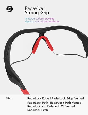 استبدال وسادات الأنف وجوارب الأذن المطاطية لـ Oakley RadarLock XL OO9196/RadarLock XL تنفيس OO9196 in Kuwait