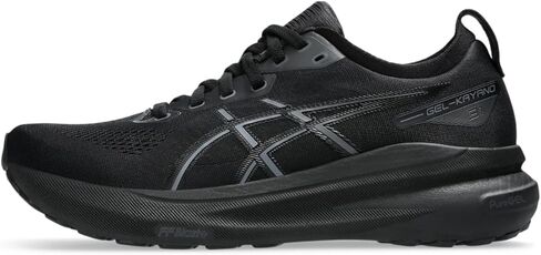 Asics Men's Gel-Kayano 31 Running Shoes, 12.5, Black/White in Kuwait