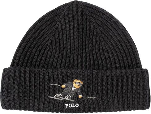 قبعة الدب التزلجي للرجال من POLO RALPH LAUREN - بولو أسود in Saudi Arabia