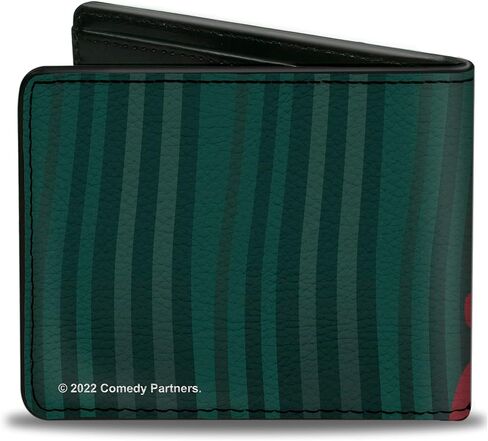 Buckle-Down Comedy Central Wallet, Bifold, South Park Boys Group Pose Stripe Greens, Vegan Leather in Saudi Arabia