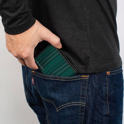 Buckle-Down Comedy Central Wallet, Bifold, South Park Boys Group Pose Stripe Greens, Vegan Leather in Saudi Arabia