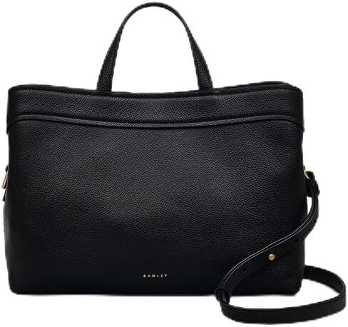 RADLEY London Albany Mews Women's Medium Ziptop Satchel Bag, Black in Saudi Arabia