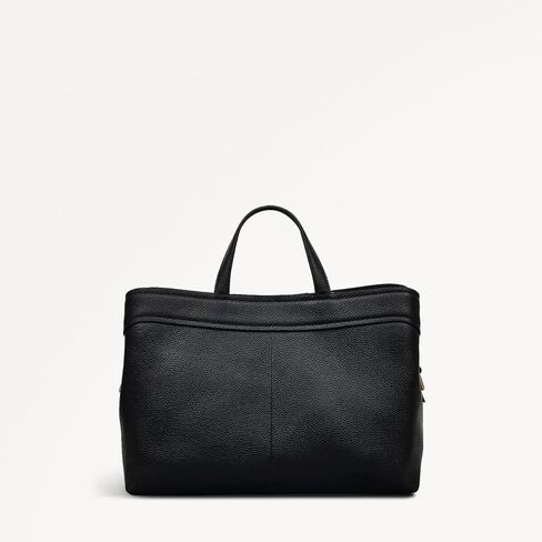 RADLEY London Albany Mews Women's Medium Ziptop Satchel Bag, Black in Saudi Arabia