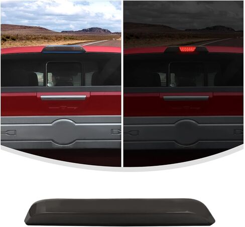 Linskip Turn Signal Covers for Ford F150 2021-2024 2025+, Side Mirror Marker Light Guard Decoration Assembly for F150 Raptor Exterior Accessories(Dark Smoke) in Kuwait