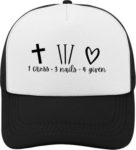 God is Greater Than The Highs and Lows Trucker God is Greater Than The Highs and Lows' Trucker Hat for Inspired Living Hat Hats for Men Fashion AllBlack Hat for Women Gifts for Mom Hiking in Kuwait