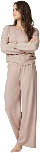 PJ Harlow womens Alyn/Sam French Terry Sweat Pajama Set in Saudi Arabia