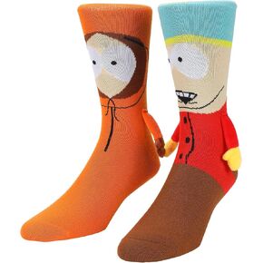 جوارب Bioworld Southpark Cartman & Kenny Holding Hands النسائية الكاجوال in Kuwait