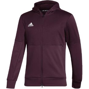 سترة adidas Issue بسحاب كامل - سترة رجالية كاجوال XL Team Maroon Melange/White in Kuwait