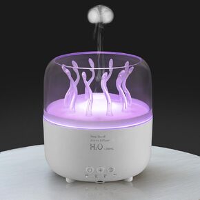 Jellyfish Diffuser 280ml, Cute humidifier, with Remote Control Timer, 7 Color LED Night Light, Essential oiluser Suitable for Home Office, Hotel spa Yoga Room, auto Shut-Off in Saudi Arabia