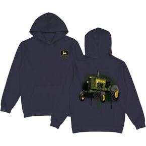 سويت شيرت بقلنسوة للرجال من John Deere باللون الأزرق الداكن in Kuwait