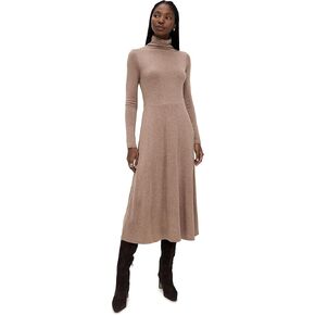 Vince Women's Cozy Long Sleeve Funnel Neck Dress in Saudi Arabia