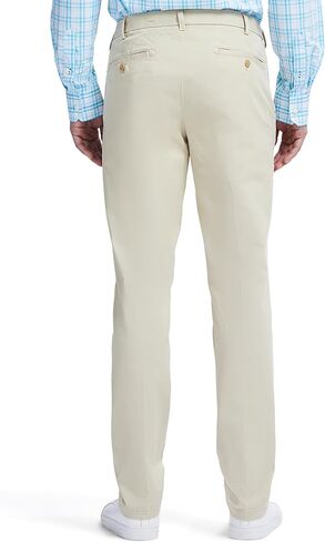 Izod Mens Saltwater Stretch Flat Front Slim Fit Chino Pant in Saudi Arabia