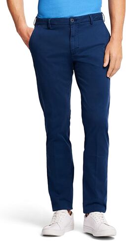 Izod Mens Saltwater Stretch Flat Front Slim Fit Chino Pant in Saudi Arabia