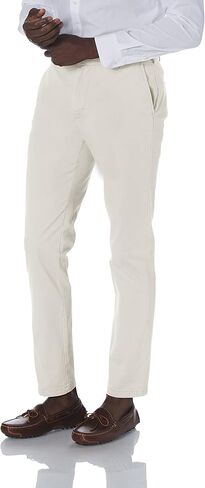 Izod Mens Saltwater Stretch Flat Front Slim Fit Chino Pant in Saudi Arabia