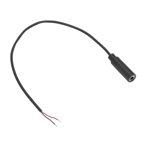 MECCANIXITY 3pcs 2.5mm Female Jack to Bare Wire Open End Replacement TRS 2 Pole Stereo Mono Audio Cable Plug Jack for Earphone Headphone Cable Repair, 0.25m in Saudi Arabia