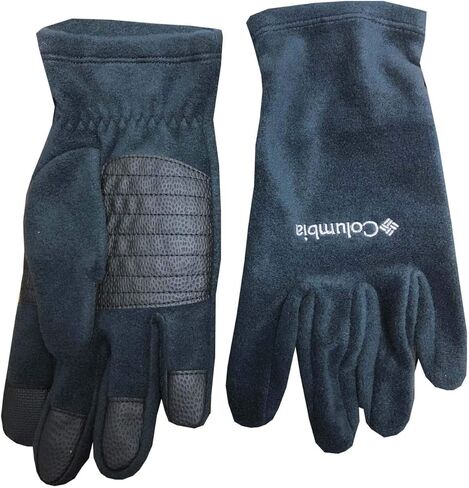 Columbia Men Agent Heat II Thermal Reflective Omni-Heat Fleece Winter Gloves (S, Black) in Saudi Arabia