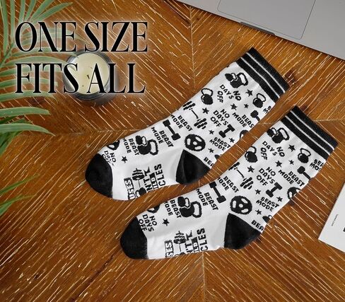 InnoBeta Workout Gifts Socks for Men, Women, Deadlift Enthusiast, One Size in Saudi Arabia