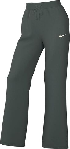 Nike Sportswear Phoenix Fleece Women's High-Waisted Wide-Leg Sweatpants (DQ5615-338, Vintage Green/Sail) in Saudi Arabia