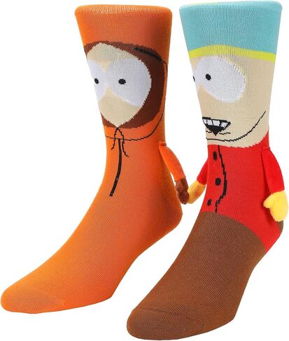 جوارب Bioworld Southpark Cartman & Kenny Holding Hands النسائية الكاجوال in Kuwait
