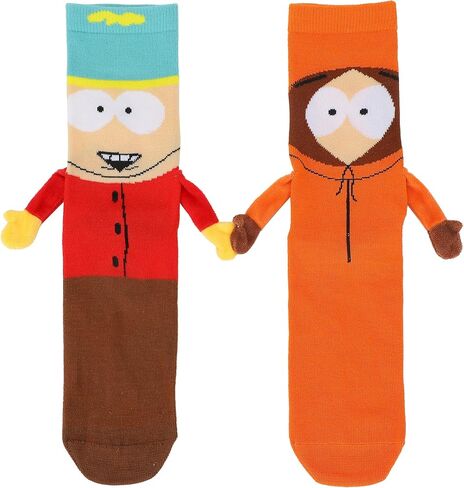 جوارب Bioworld Southpark Cartman & Kenny Holding Hands النسائية الكاجوال in Kuwait